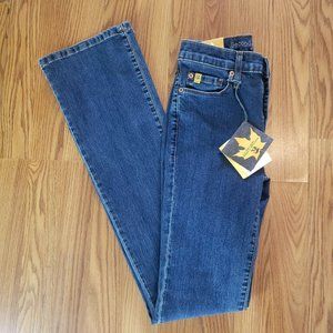 Second Yoga Blue Stretchy Skinny Jeans size 24